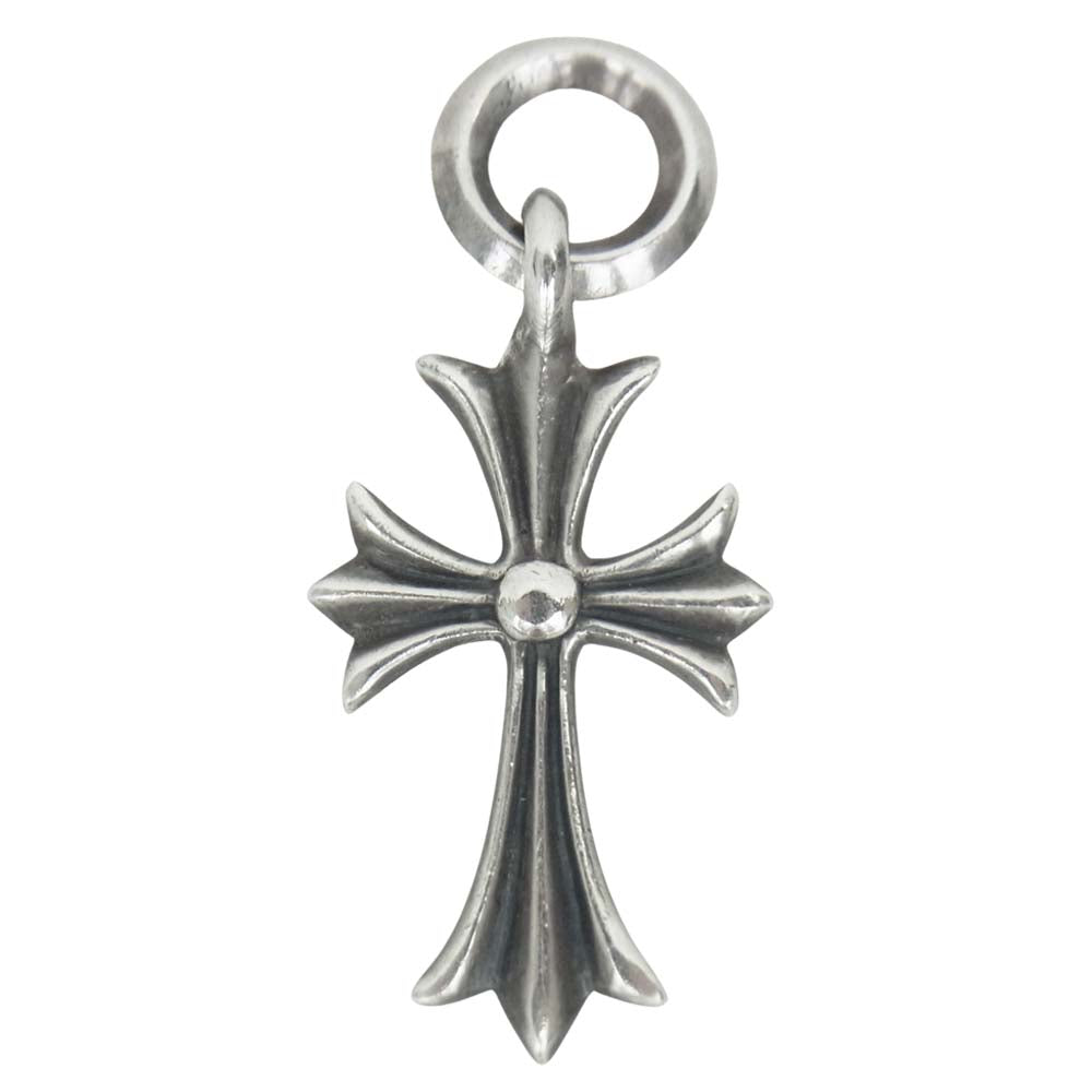 CHROME HEARTS クロムハーツ（原本無） タイニー CHクロス チャーム シルバー系【中古】