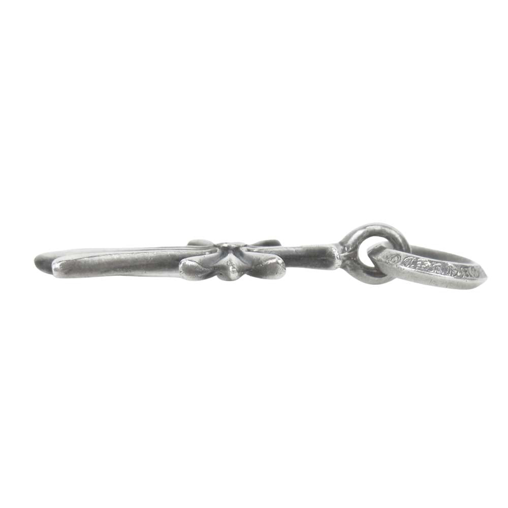 CHROME HEARTS クロムハーツ（原本無） タイニー CHクロス チャーム シルバー系【中古】