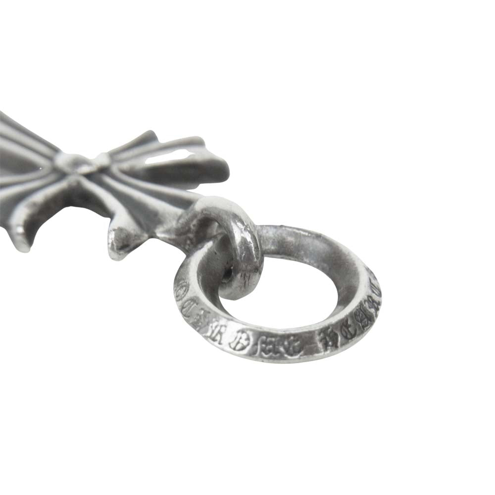 CHROME HEARTS クロムハーツ（原本無） タイニー CHクロス チャーム シルバー系【中古】