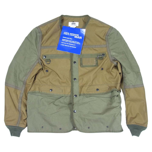 JUNYA WATANABE COMME des GARCONS MAN ジュンヤワタナベコムデギャルソンマン WG-J901 eYe ミリタリー ライナー ジャケット カーキ系 M【新古品】【未使用】【中古】
