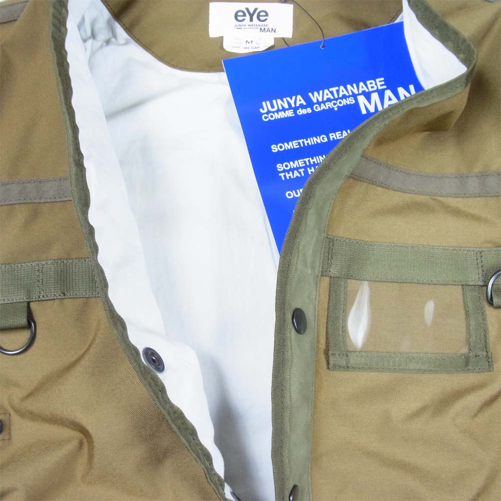JUNYA WATANABE COMME des GARCONS MAN ジュンヤワタナベコムデギャルソンマン WG-J901 eYe ミリタリー ライナー ジャケット カーキ系 M【新古品】【未使用】【中古】