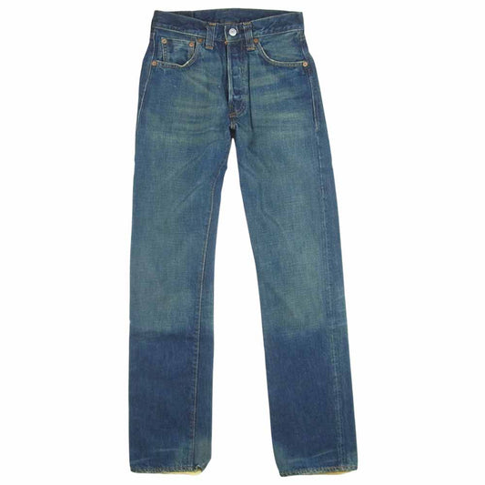 Levi's リーバイス 47501-0148 USA製 1947復刻 501 XX 刻印 555 バレンシア 工場 デニム パンツ インディゴブルー系 W29 L36【中古】