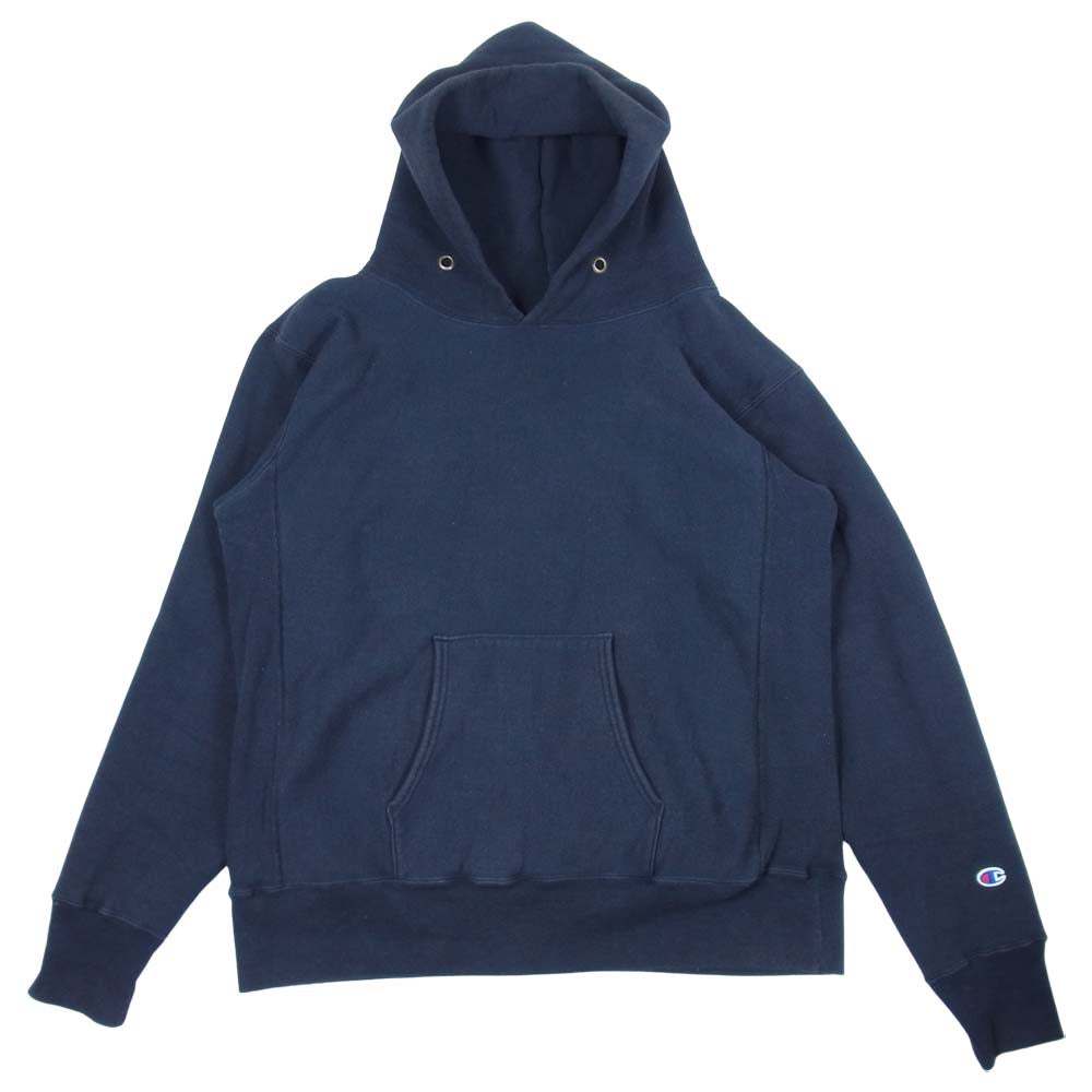 Champion チャンピオン USA製 赤単タグ 復刻 スウェット プルオーバー 長袖 ブラック系 XL【中古】