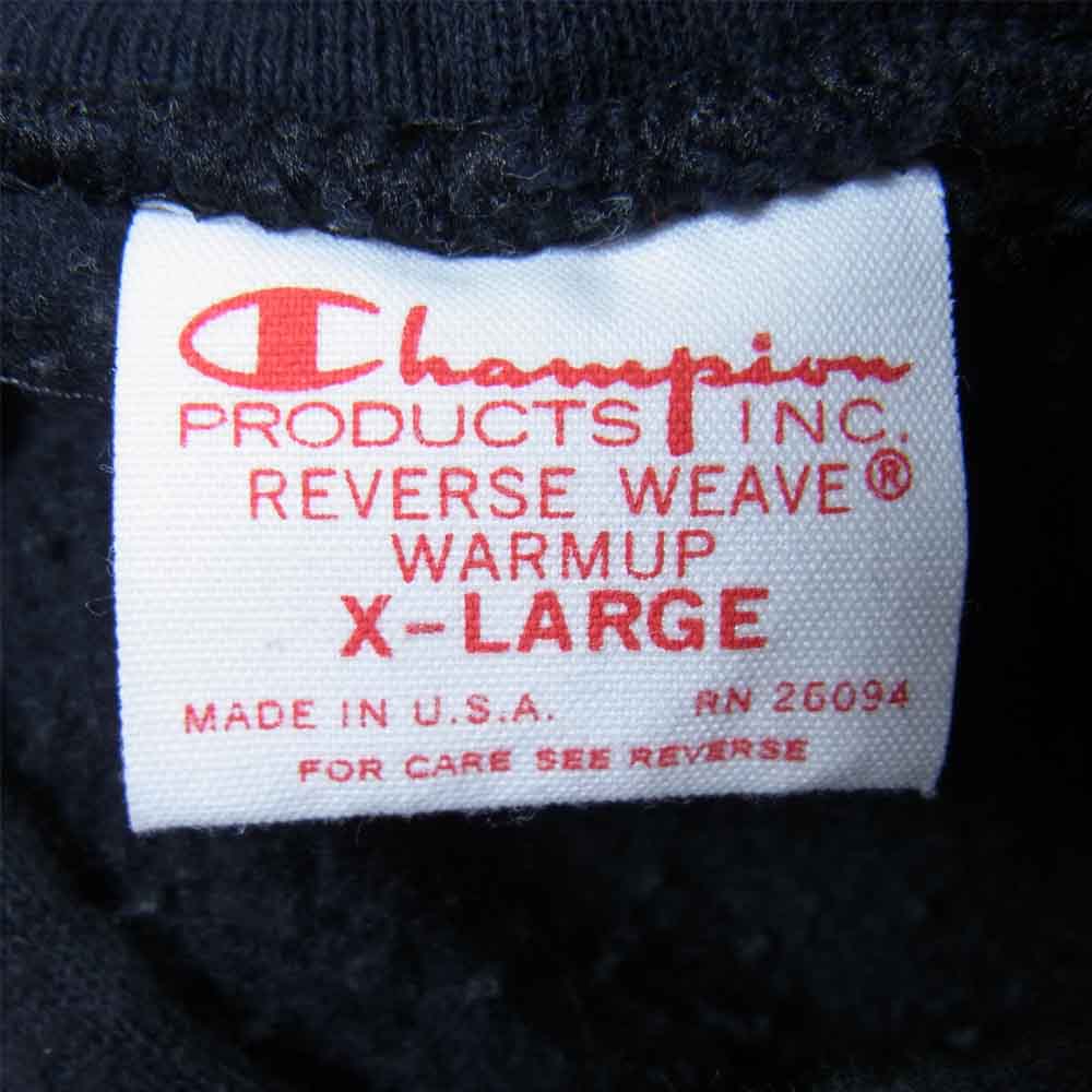 Champion チャンピオン USA製 赤単タグ 復刻 スウェット プルオーバー 長袖 ブラック系 XL【中古】