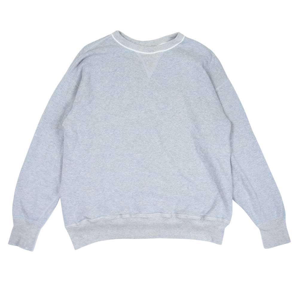 WAREHOUSE ウエアハウス lot402 SET IN SLEEVE セットインスリーブ 両V スウェット グレー系 42【中古】
