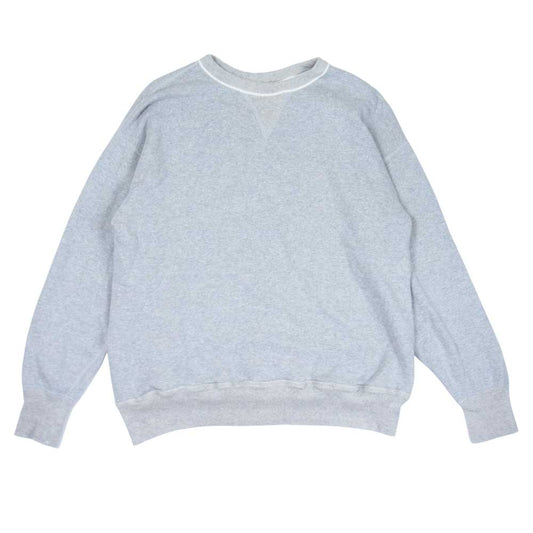 WAREHOUSE ウエアハウス lot402 SET IN SLEEVE セットインスリーブ 両V スウェット グレー系 42【中古】