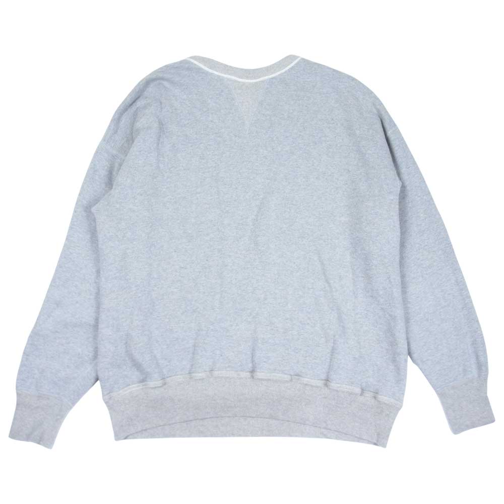 WAREHOUSE ウエアハウス lot402 SET IN SLEEVE セットインスリーブ 両V スウェット グレー系 42【中古】