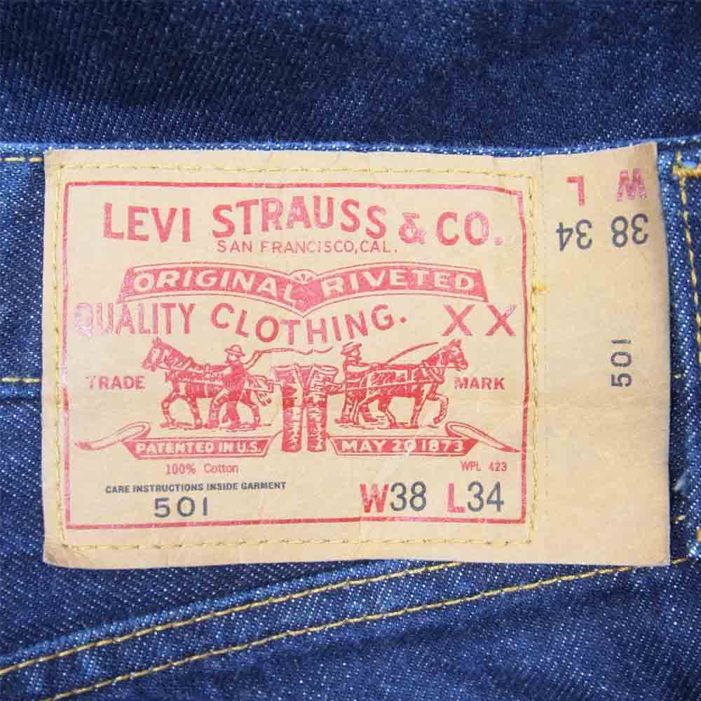 Levi's リーバイス 85623-0005 LVC ヴィンテージクロージング 501 1984年モデル リジッド デニム インディゴブルー系 38【中古】