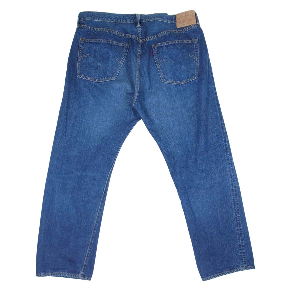 WAREHOUSE ウエアハウス 1101 BIG E TYPE 12oz USED WASH 2ND-HAND セコハン ユーズド加工 デニム インディゴブルー系 38【美品】【中古】