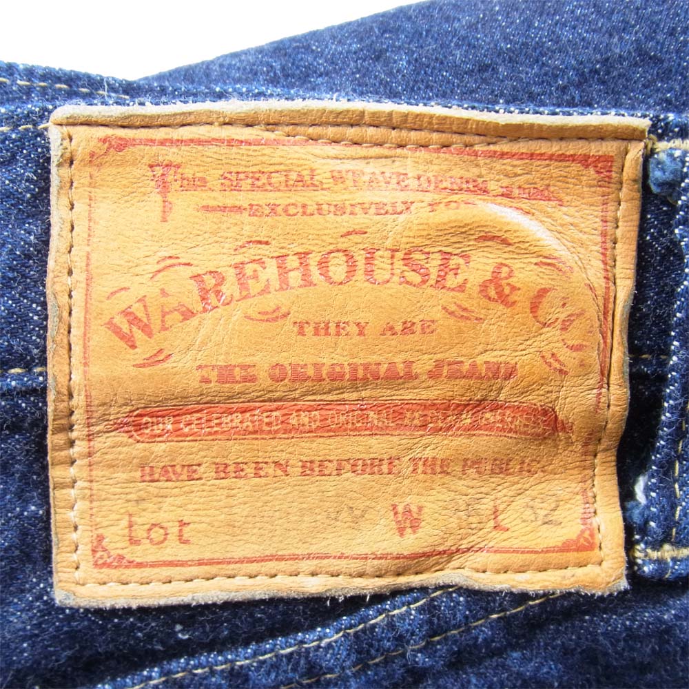 WAREHOUSE ウエアハウス 1000XX ステッチ仕様 1946モデル デニム インディゴブルー系 36【中古】