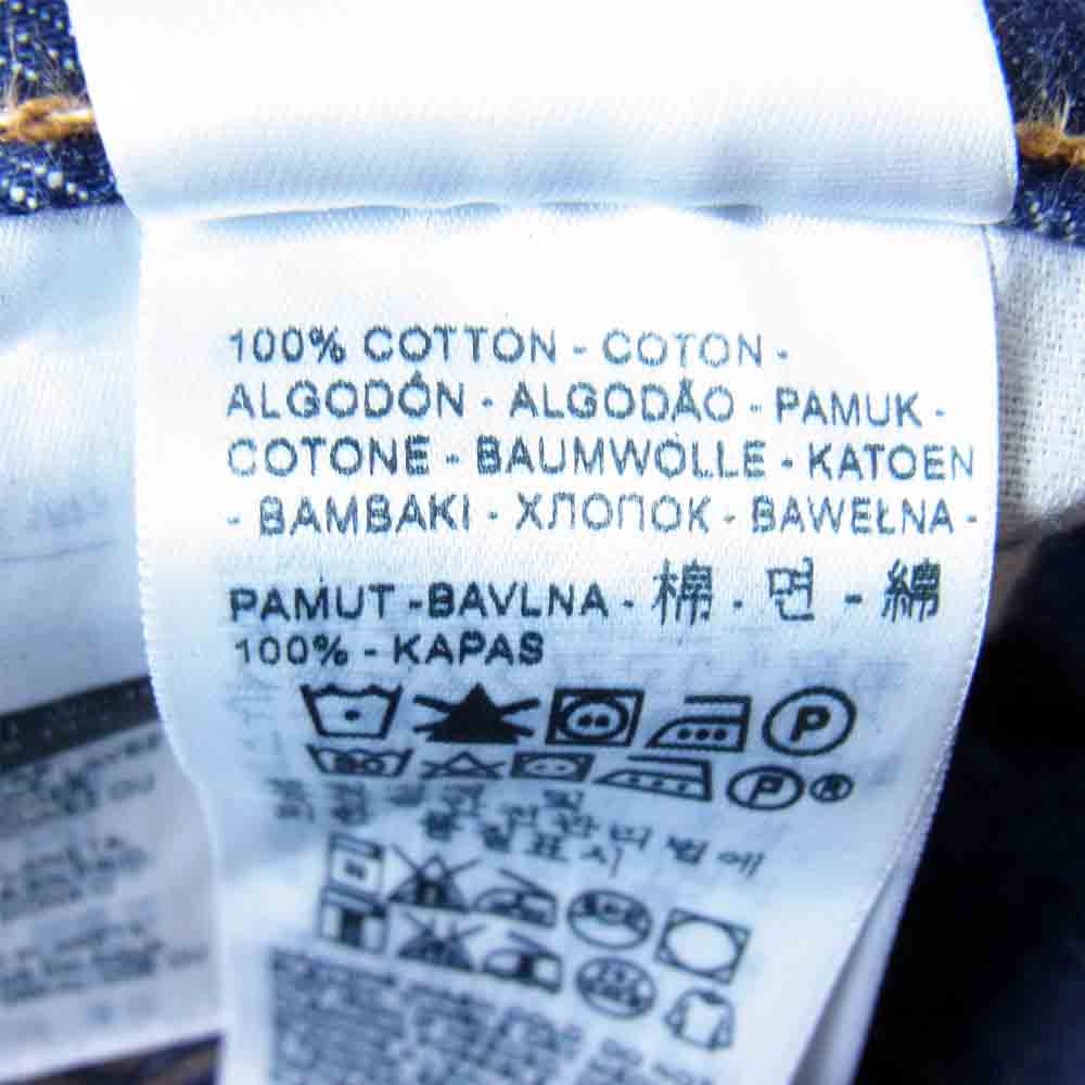 Levi's リーバイス 00501-2546 USA製 LVC 501 CONE DENIM コーンデニム ホワイトオーク ストレート ジーンズ インディゴブルー系 38【中古】