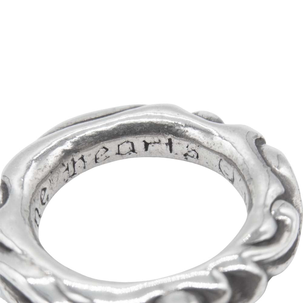 CHROME HEARTS クロムハーツ（原本無） SCRL BAND RING スクロールバンド リング シルバー系 9.5号【中古】