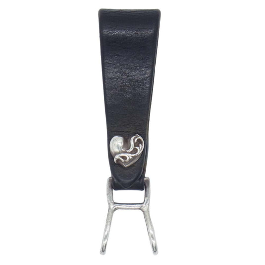 CHROME HEARTS クロムハーツ（原本無） BELT LOOP ハート ボタン ベルトループ【中古】