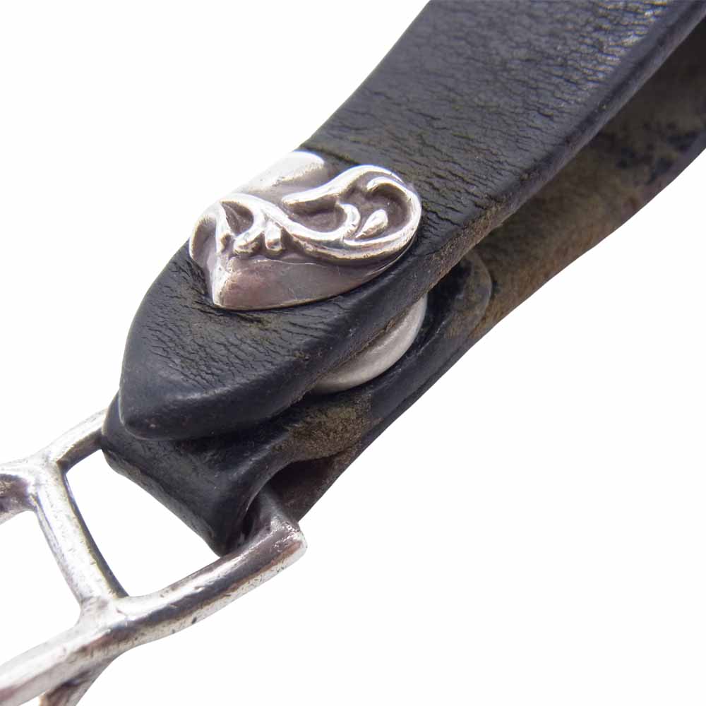 CHROME HEARTS クロムハーツ（原本無） BELT LOOP ハート ボタン ベルトループ【中古】