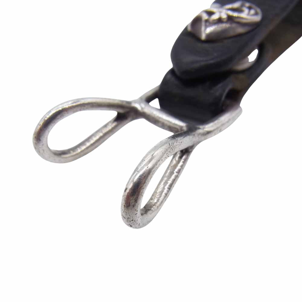 CHROME HEARTS クロムハーツ（原本無） BELT LOOP ハート ボタン ベルトループ【中古】