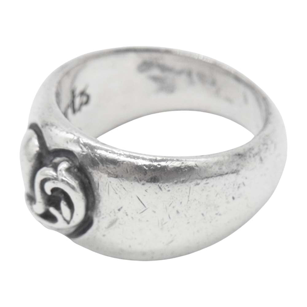 CHROME HEARTS クロムハーツ（原本無） Heart in Band Ring  ハート インバンド リング【中古】