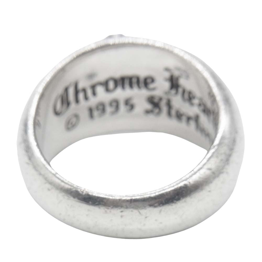 CHROME HEARTS クロムハーツ（原本無） Heart in Band Ring  ハート インバンド リング【中古】