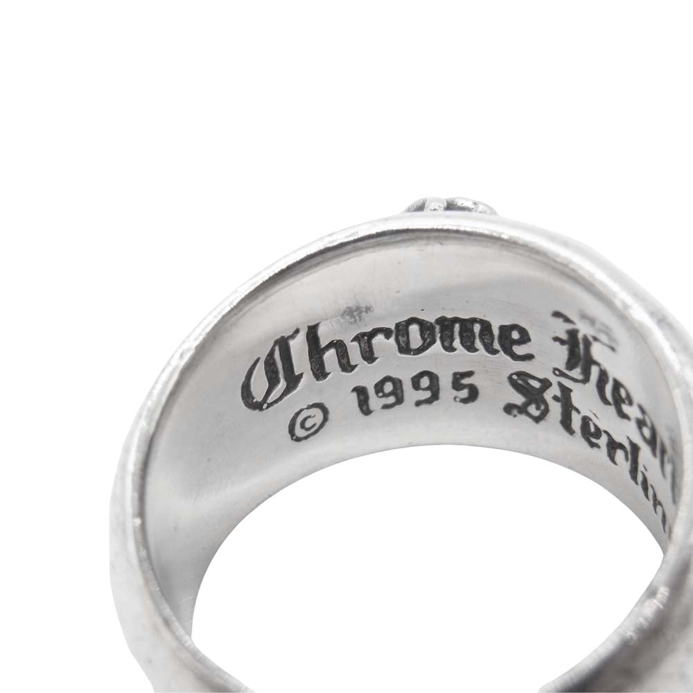 CHROME HEARTS クロムハーツ（原本無） Heart in Band Ring  ハート インバンド リング【中古】
