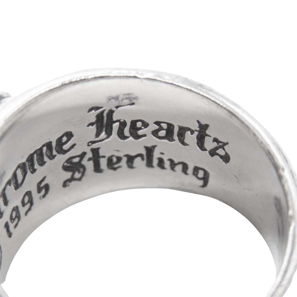 CHROME HEARTS クロムハーツ（原本無） Heart in Band Ring  ハート インバンド リング【中古】