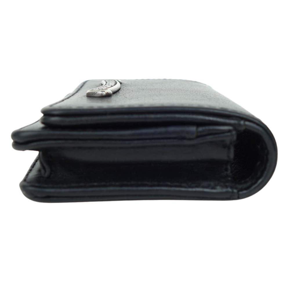 CHROME HEARTS クロムハーツ（原本無） CARD CASE 名刺入れ カードケース ブラック系 シルバー系【中古】