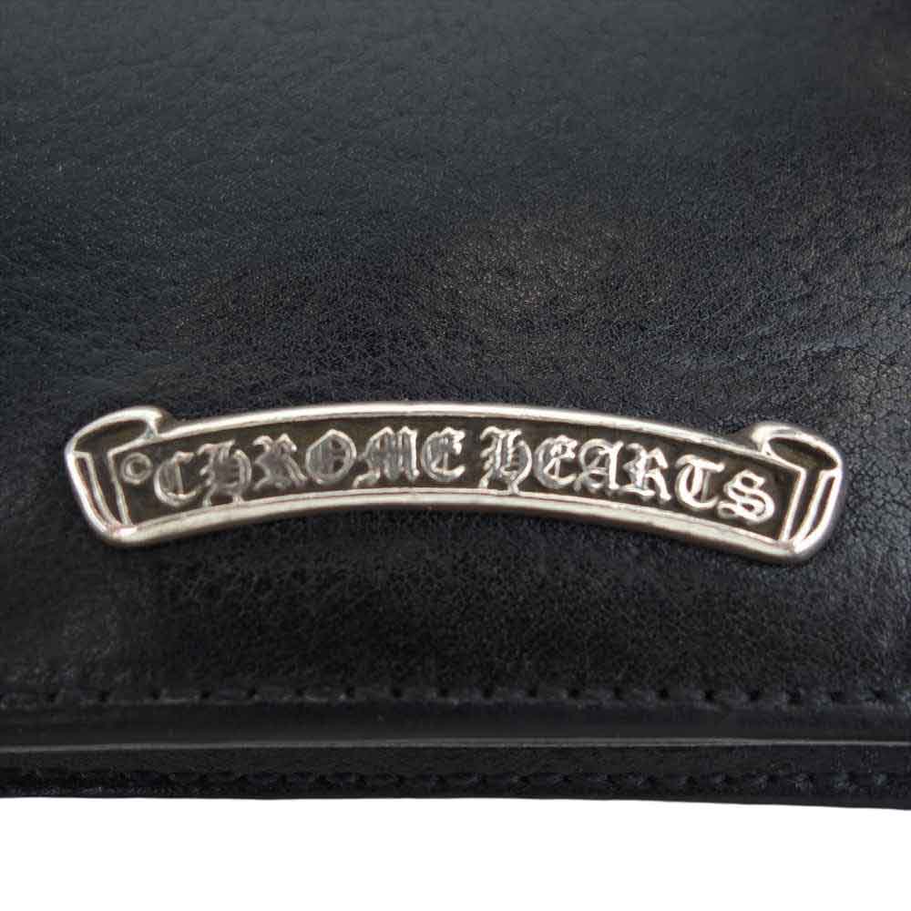 CHROME HEARTS クロムハーツ（原本無） CARD CASE 名刺入れ カードケース ブラック系 シルバー系【中古】