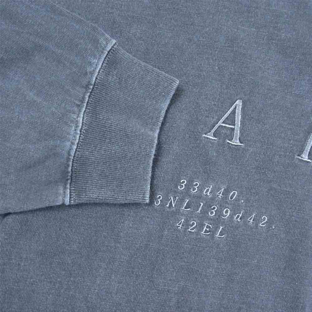 WTAPS ダブルタップス 18SS 181ATDT-CSM17 DESIGN LS SYS TEE デザイン システム ロングスリーブ Tシャツ ブラック系 1【中古】