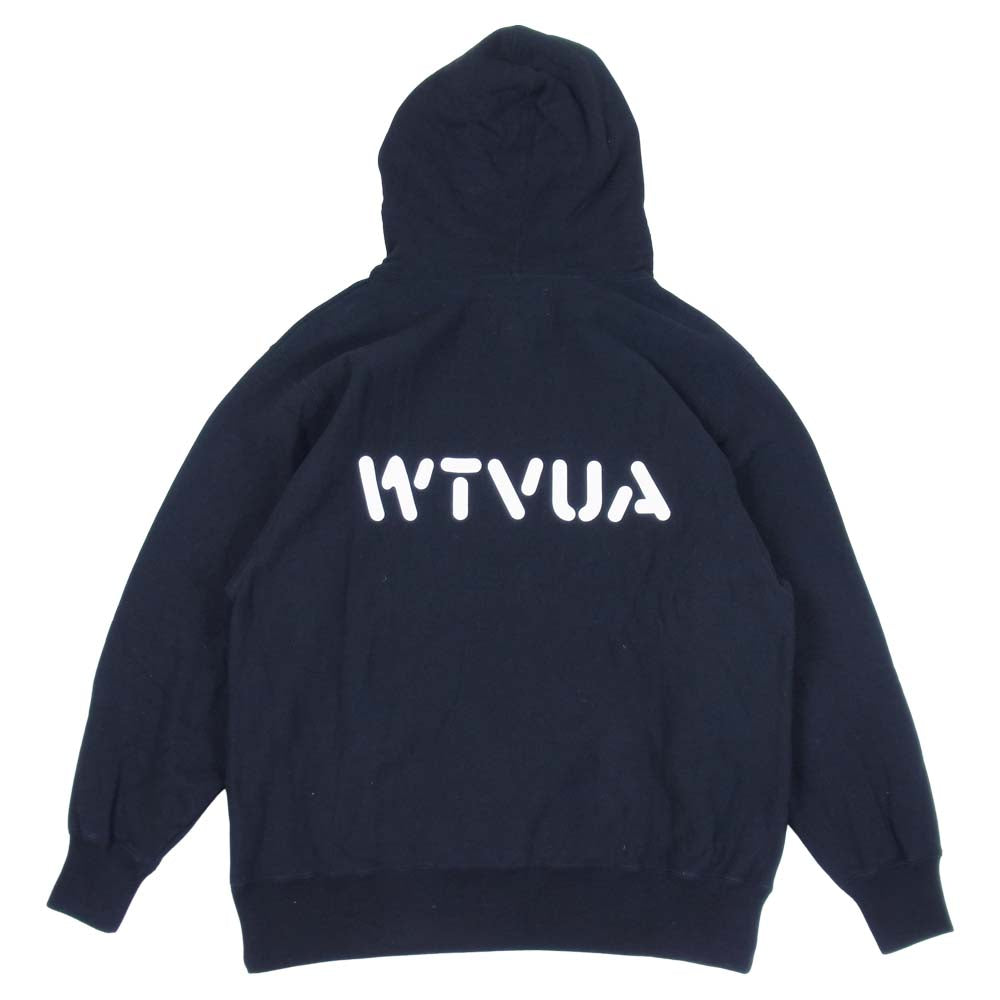 WTAPS ダブルタップス 19SS 191ATDT-CSM22 OUTRIGGER SWEATSHIRT COPO スウェットシャツ ジップパーカー ブラック系 S【中古】