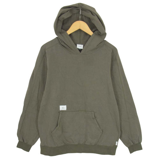 WTAPS ダブルタップス 19SS 191ATDT-CSM25 GPS SWEATSHIRT COTTON スウェット シャツ グレー系 S【中古】