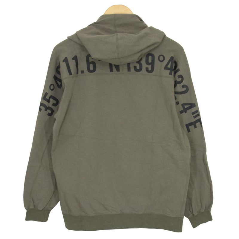 WTAPS ダブルタップス 19SS 191ATDT-CSM25 GPS SWEATSHIRT COTTON スウェット シャツ グレー系 S【中古】