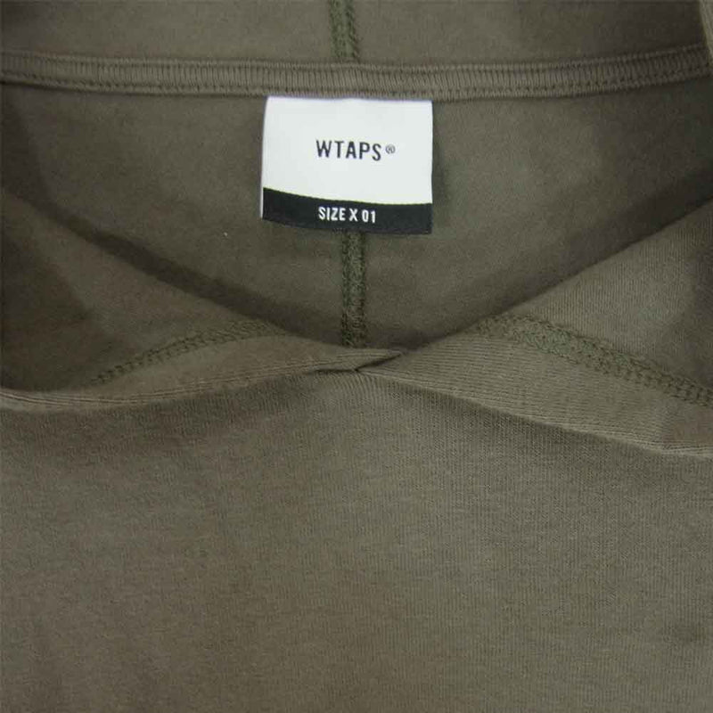 WTAPS ダブルタップス 19SS 191ATDT-CSM25 GPS SWEATSHIRT COTTON スウェット シャツ グレー系 S【中古】