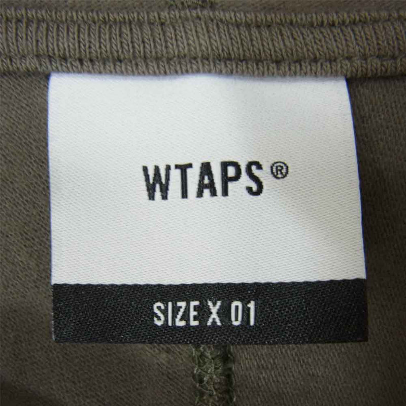 WTAPS ダブルタップス 19SS 191ATDT-CSM25 GPS SWEATSHIRT COTTON スウェット シャツ グレー系 S【中古】