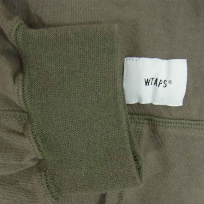 WTAPS ダブルタップス 19SS 191ATDT-CSM25 GPS SWEATSHIRT COTTON スウェット シャツ グレー系 S【中古】