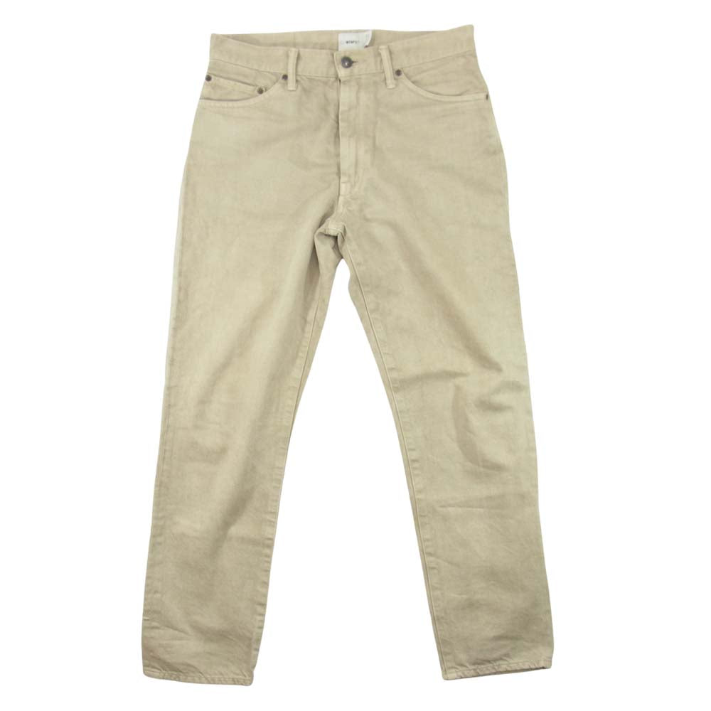 WTAPS ダブルタップス SS TQDT PTM BAGGY WASHED TROUSERS