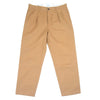 DESCENDANT ディセンダント DC-3 WIDE TUCK TROUSERS ワイド タック トラウザーズ パンツ ライトブラウン系 1【中古】