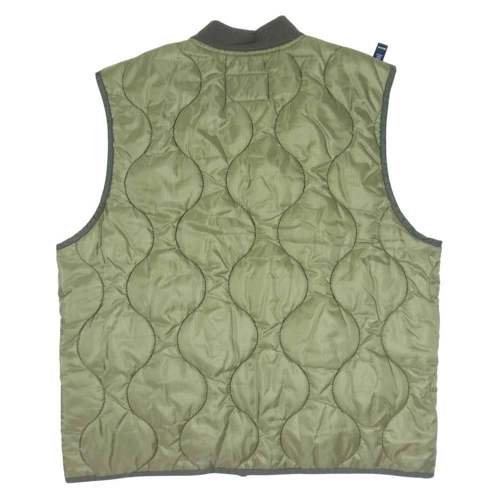 WTAPS ダブルタップス 17AW 172GWDT-JKM04 CREEPER VEST NYLON RIPSTOP ベスト ナイロン リップストップ ジャケット カーキ系 1【中古】