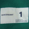 DESCENDANT ディセンダント 20AW HUMMING FLEECE PULL OVER フリース プルオーバー ジャケット グリーン系 1【中古】