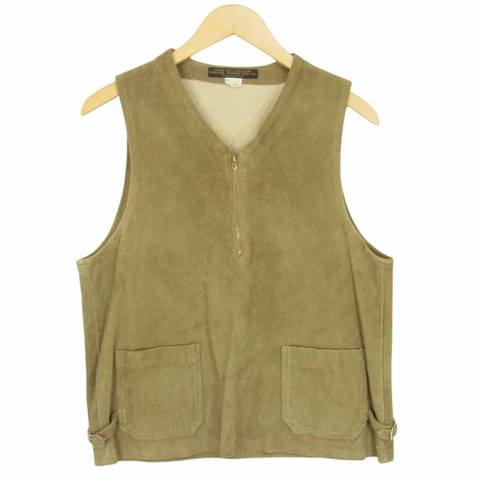 PHIGVEL フィグベル PMAD-VT02 Deerskin Vest ディアスキン ベスト ジャケット ベージュ系 36【中古】