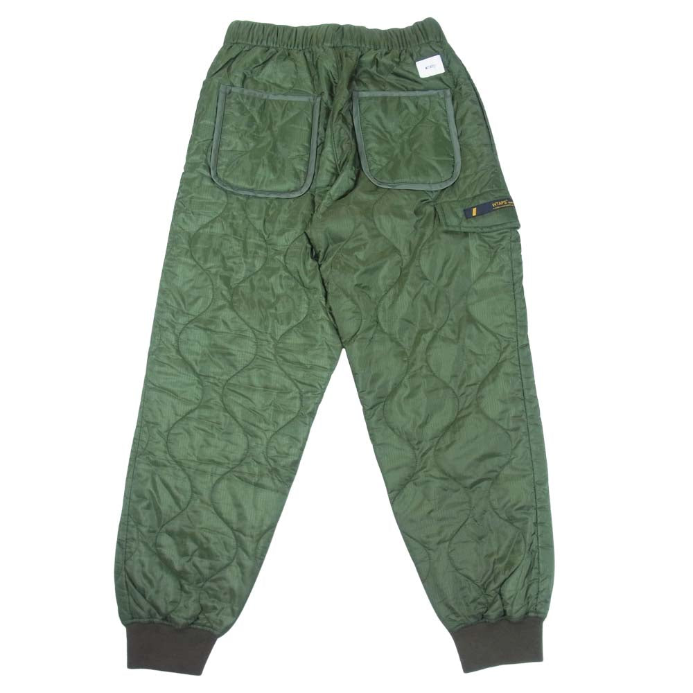 WTAPS ダブルタップス 19AW 192TQDT-PTM02 TROUSERS. NYLON. RIPSTOP トラウザーズ ナイロン リップストップ パンツ OLIVEDRAB S【中古】