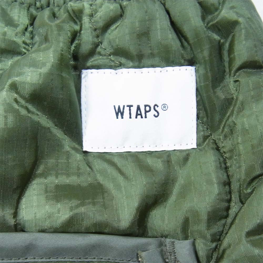 WTAPS ダブルタップス 19AW 192TQDT-PTM02 TROUSERS. NYLON. RIPSTOP トラウザーズ ナイロン リップストップ パンツ OLIVEDRAB S【中古】