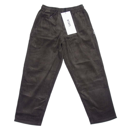 WTAPS ダブルタップス 20AW 202BRDT-PTM04 CHEF TROUSERS コーデュロイ パンツ ブラウン系 S【中古】