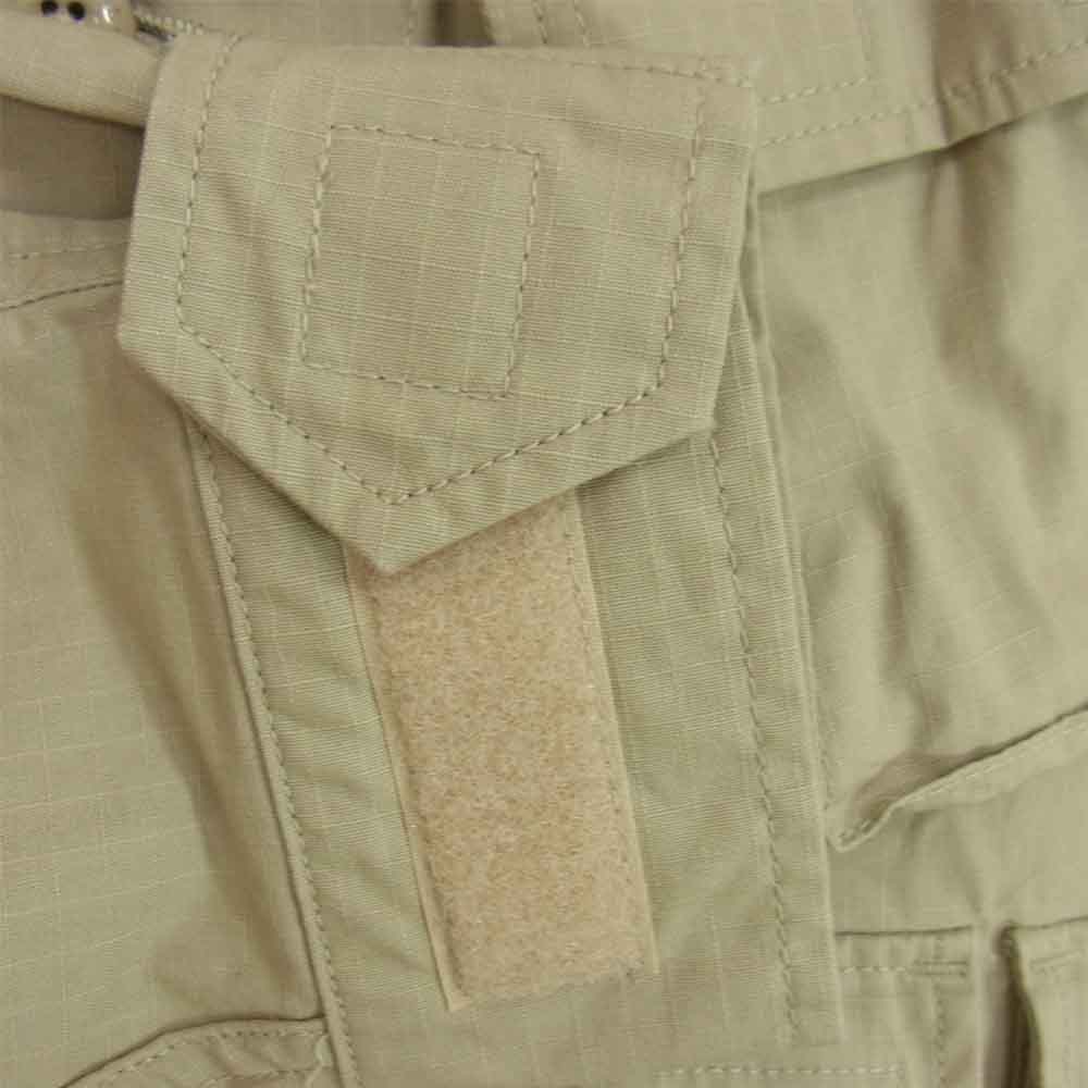 WTAPS ダブルタップス 20AW 202BRDT-SHM02 MODULAR LS COTTON RIPSTOP モジュラー リップストップ シャツ ベージュ系 S【美品】【中古】