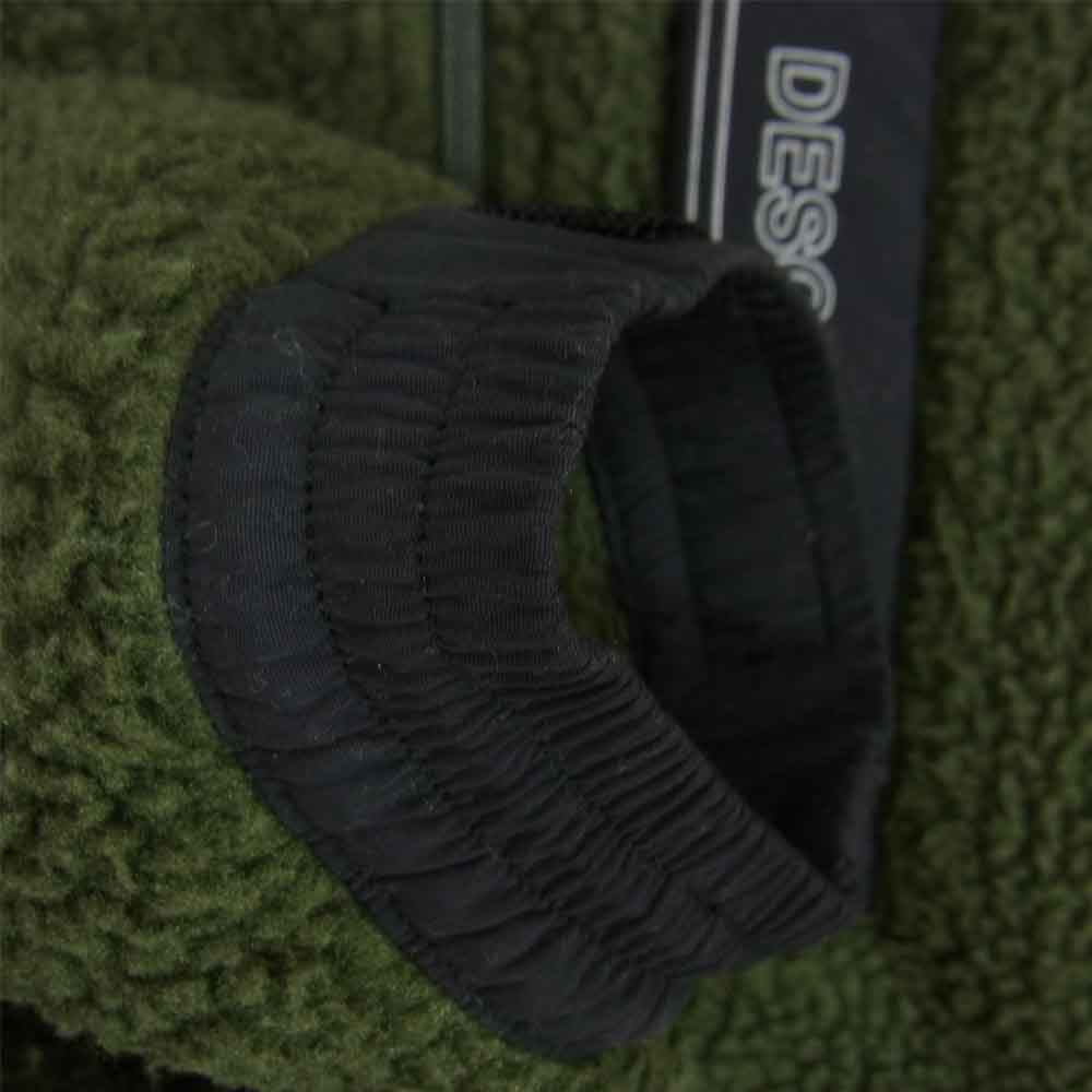 DESCENDANT ディセンダント 20AW BOMBAY FLEECE ZIP CARDIGAN フリース ジップ カーディガン グリーン系 1【中古】