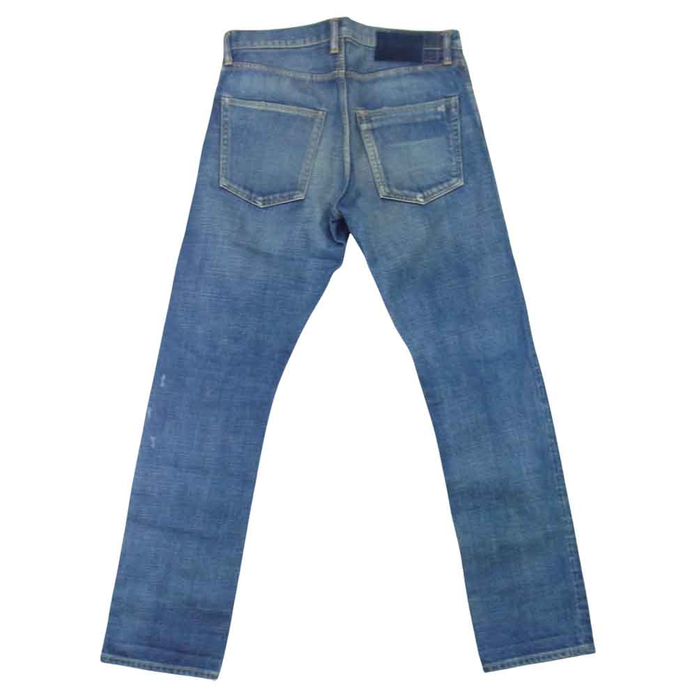 VISVIM ビズビム 17AW 117205005024 SOCIAL SCULPTURE 11 DMGD-12 デニム ジーンズ パンツ インディゴブルー系 32【中古】