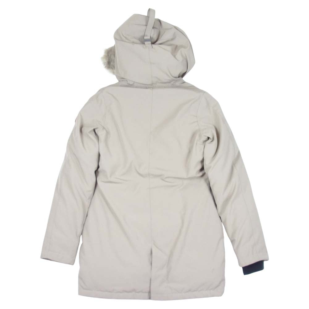 CANADA GOOSE カナダグース 3037JL R 国内正規品 グリフィンタグ VICTORIA PARKA ヴィクトリアパーカ ダウン ジャケット ベージュ系 XS【中古】