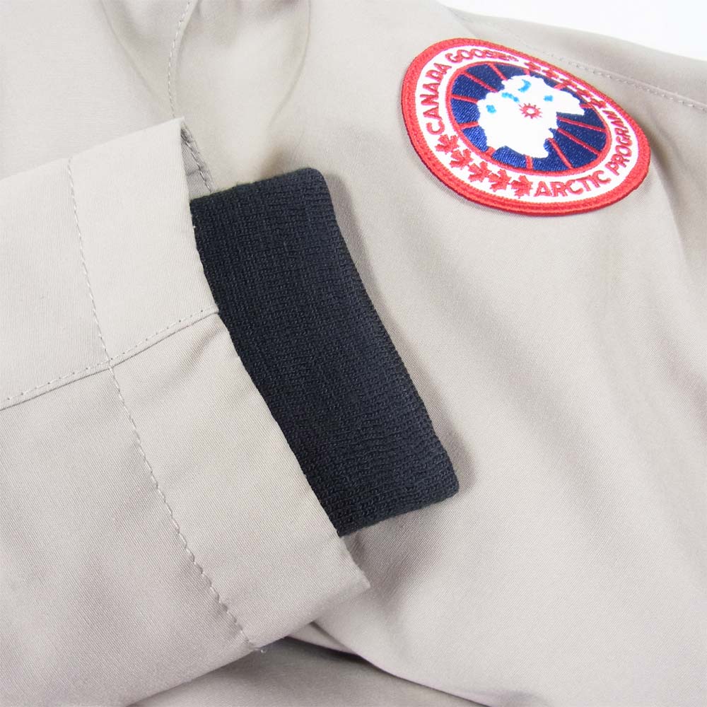 CANADA GOOSE カナダグース 3037JL R 国内正規品 グリフィンタグ VICTORIA PARKA ヴィクトリアパーカ ダウン ジャケット ベージュ系 XS【中古】