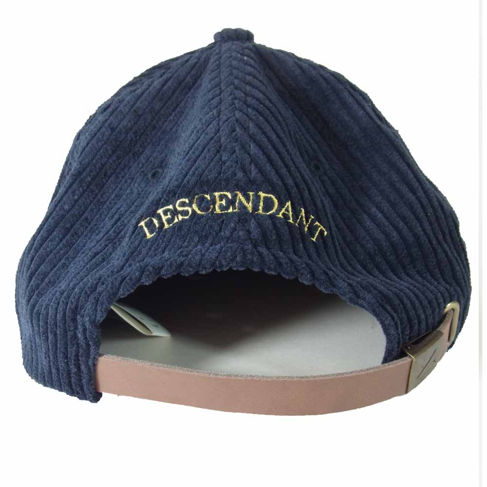 DESCENDANT ディセンダント 20AW CREST MIAMI CAP クレスト マイアミ キャップ ネイビー系 F【中古】