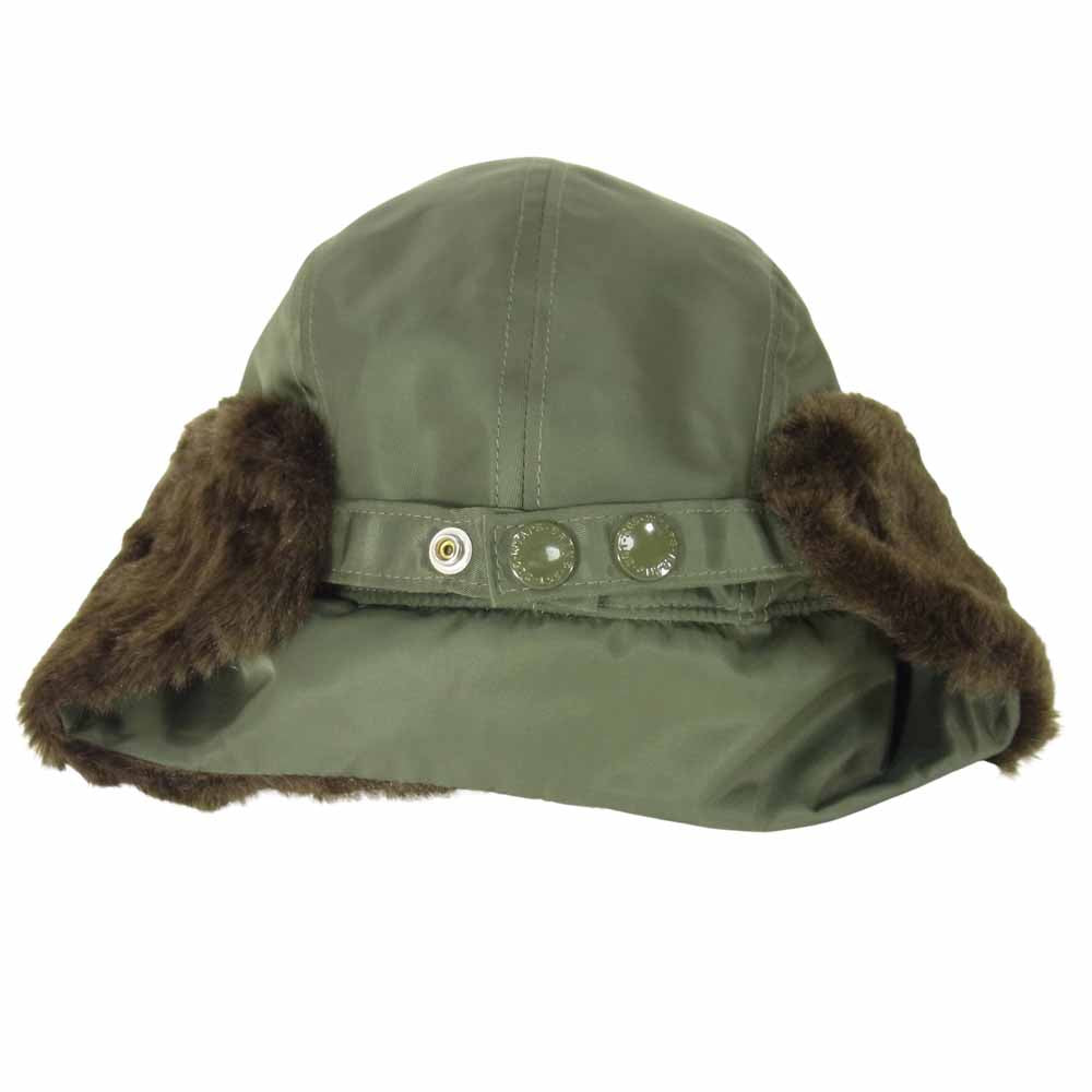 WTAPS ダブルタップス 16AW 162MYDT-HT10 AVIATOR CAP NYLON パイロット キャップ カーキ系【中古】