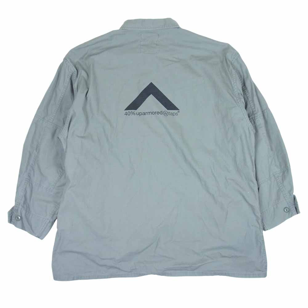 WTAPS ダブルタップス 19AW 192WVDT-JKM02 GUARDIAN JACKET COTTON RIPSTOP コットン リップストップ ジャケット グレー系 S【中古】