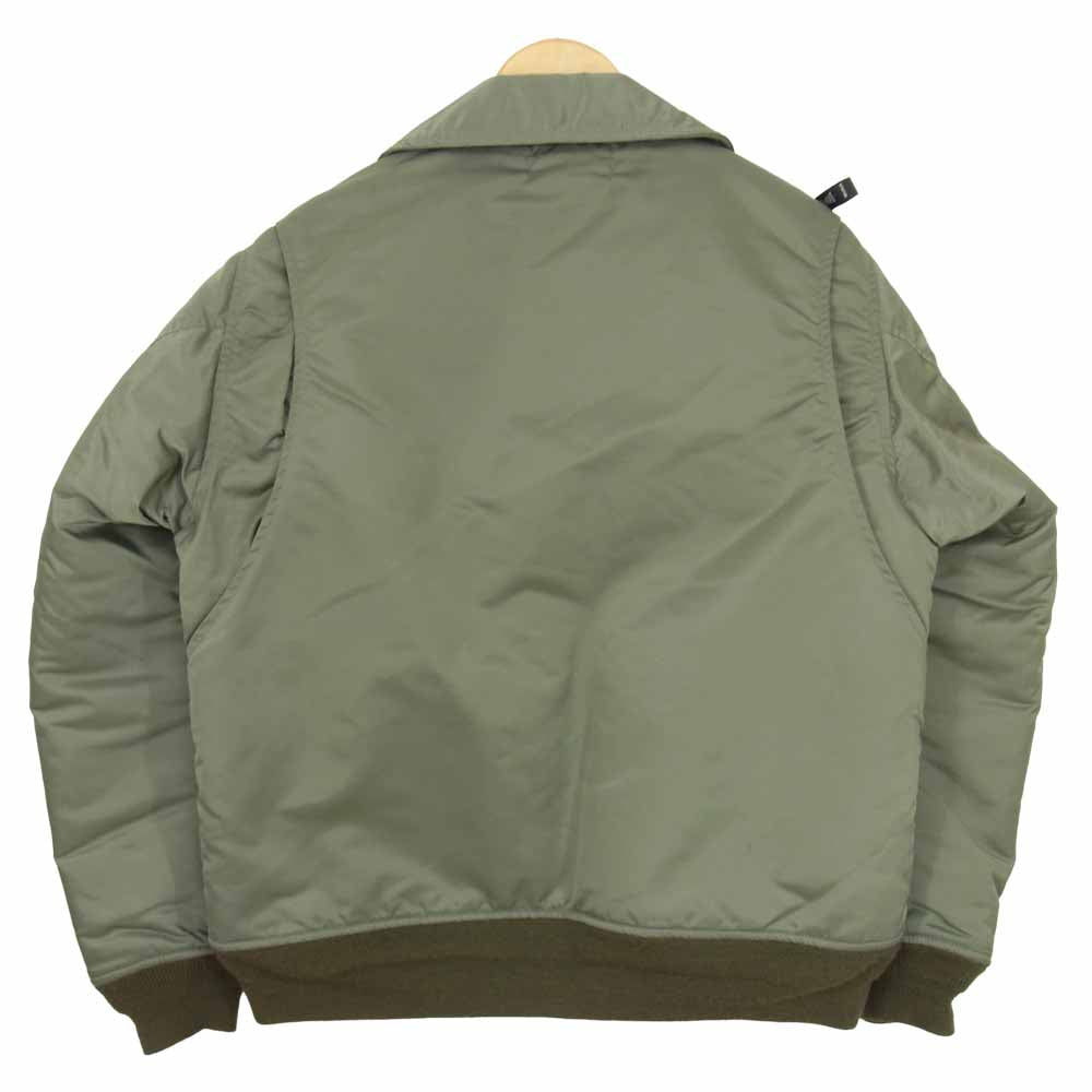 WTAPS ダブルタップス 17AW 172WVDT-JKM04 CWU JACKET NYLON TWILL ナイロン ツイル ジャケット カーキ系 S【中古】