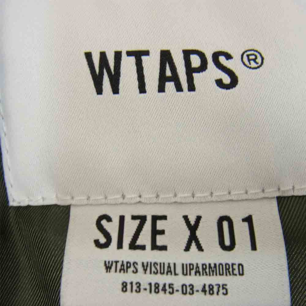WTAPS ダブルタップス 17AW 172WVDT-JKM04 CWU JACKET NYLON TWILL ナイロン ツイル ジャケット カーキ系 S【中古】